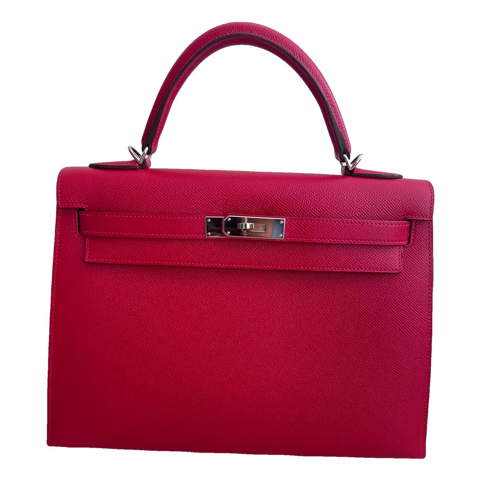 Kelly 32 leather handbag