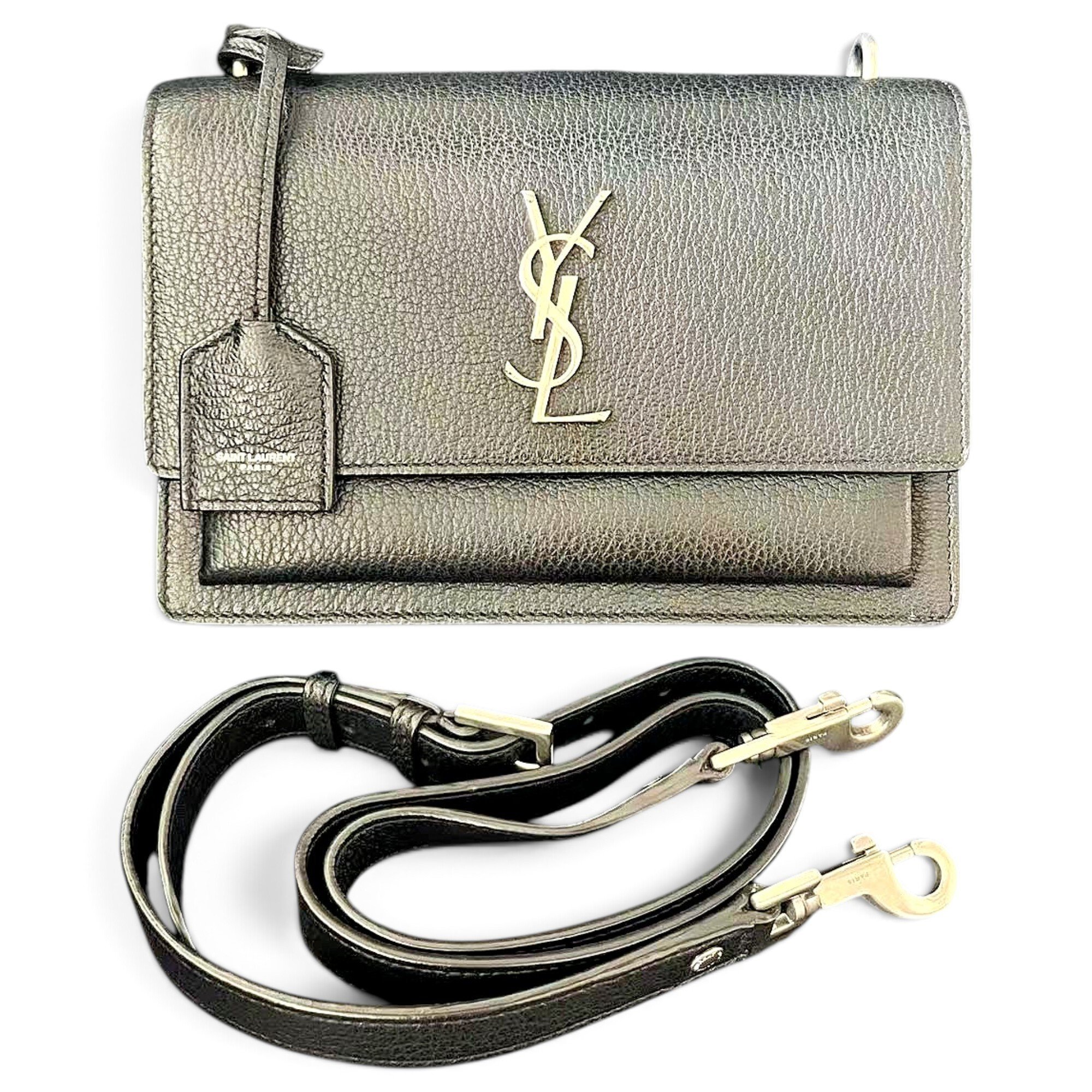 Sunset leather handbag