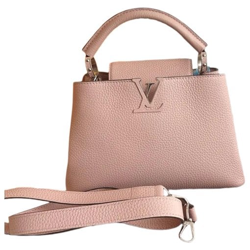 Capucines leather handbag