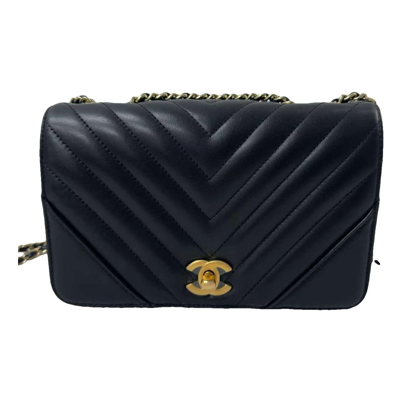 Statement leather crossbody bag