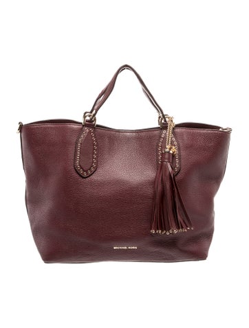 Leather Top Handle Bag