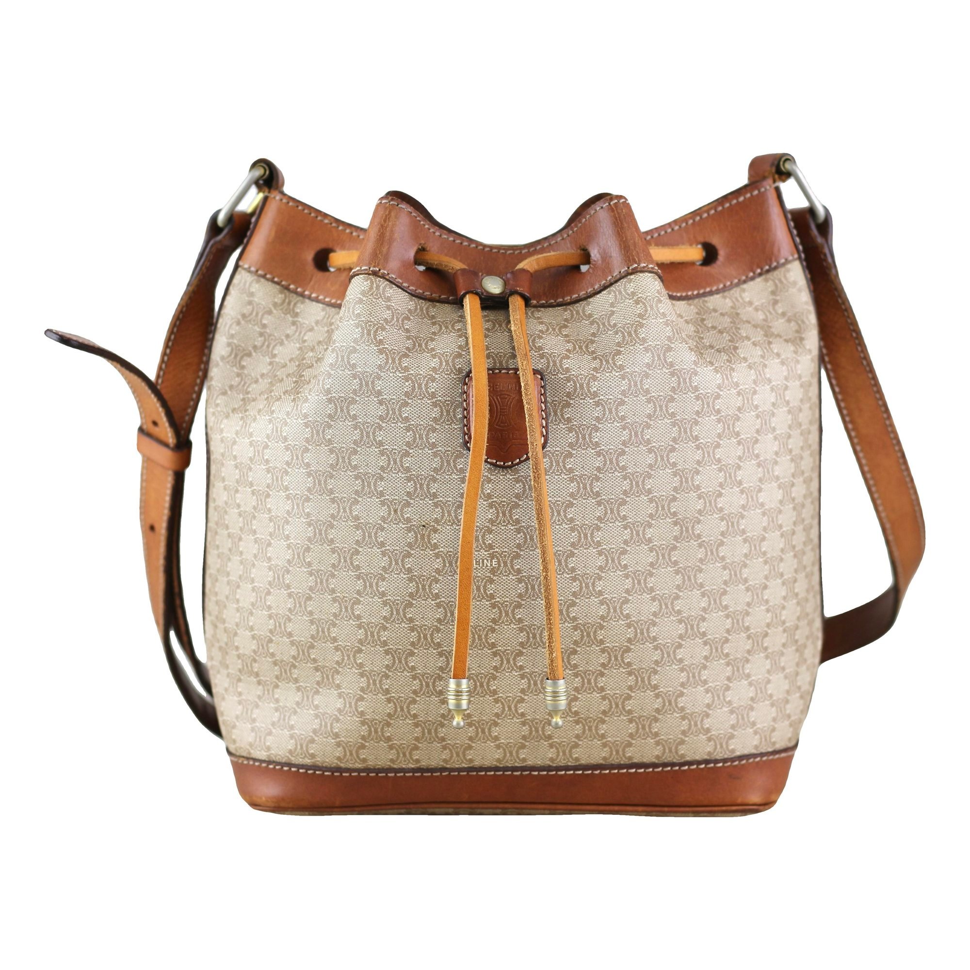 SAC SEAU leather handbag