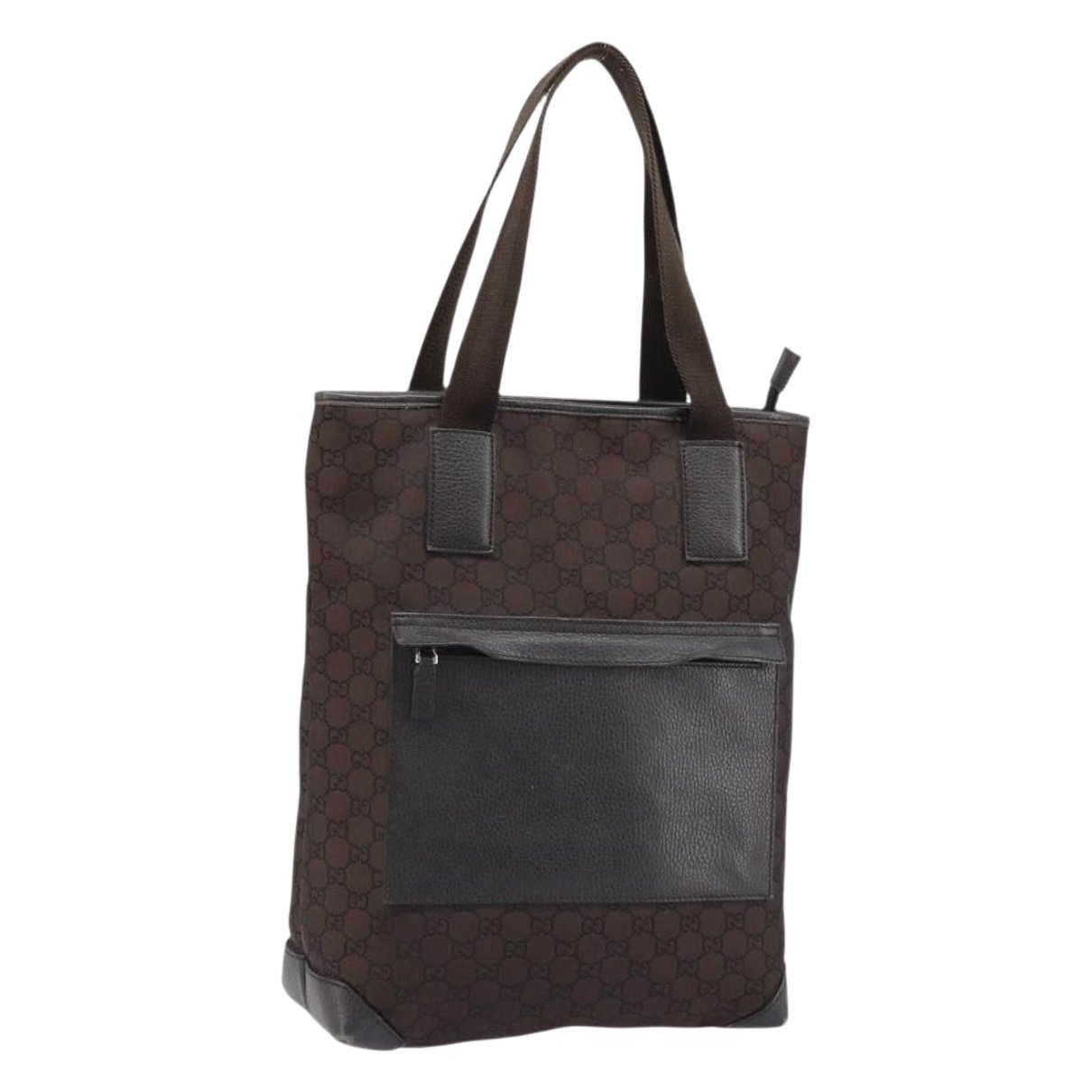 Leather tote