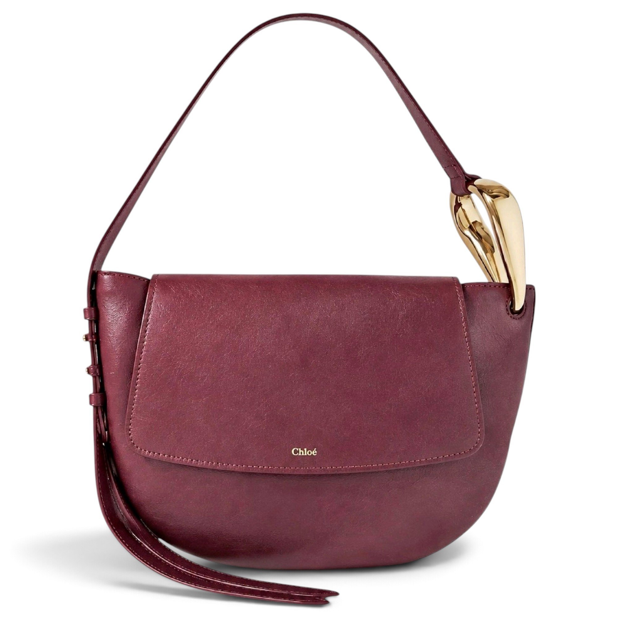 Kiss leather handbag