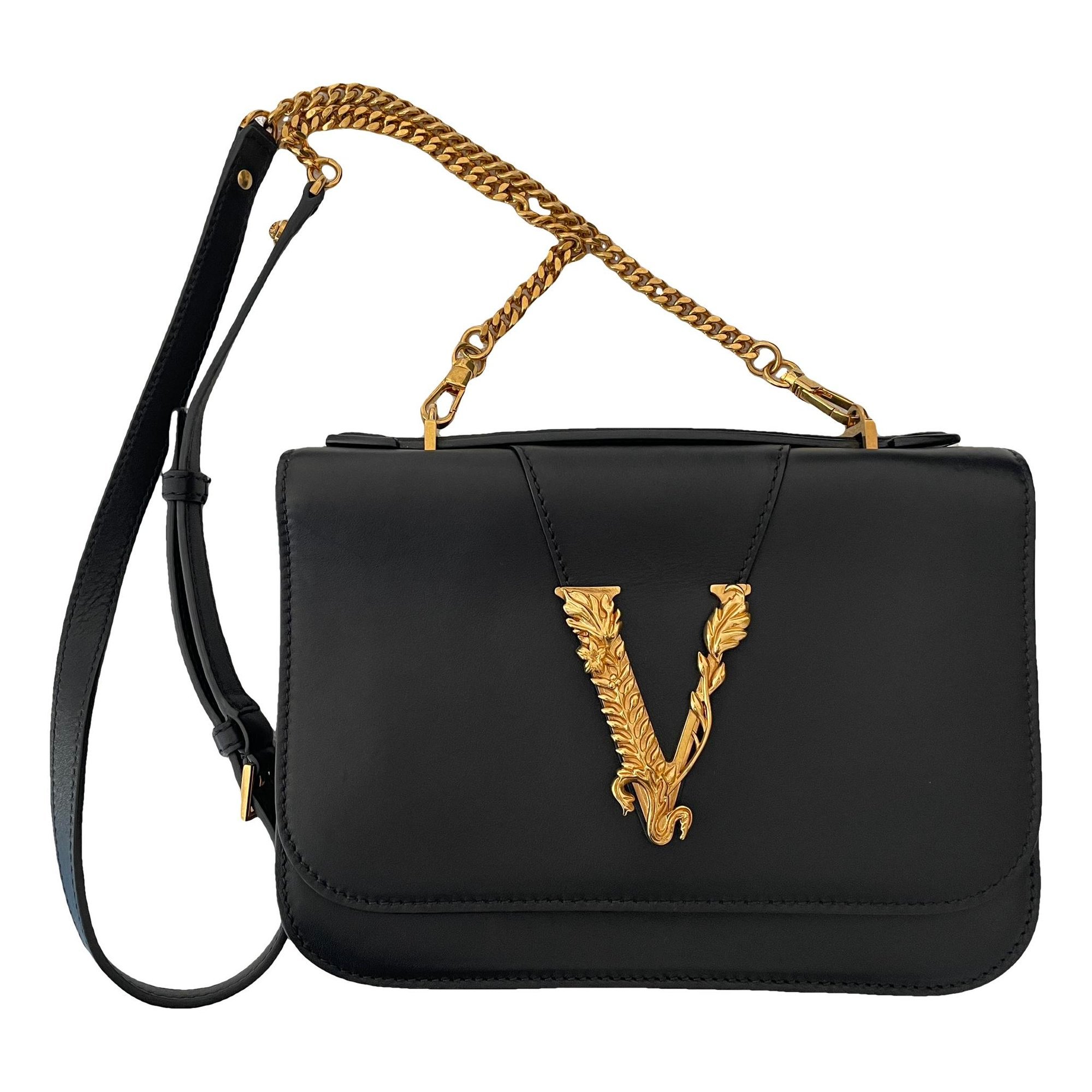 Virtus leather crossbody bag