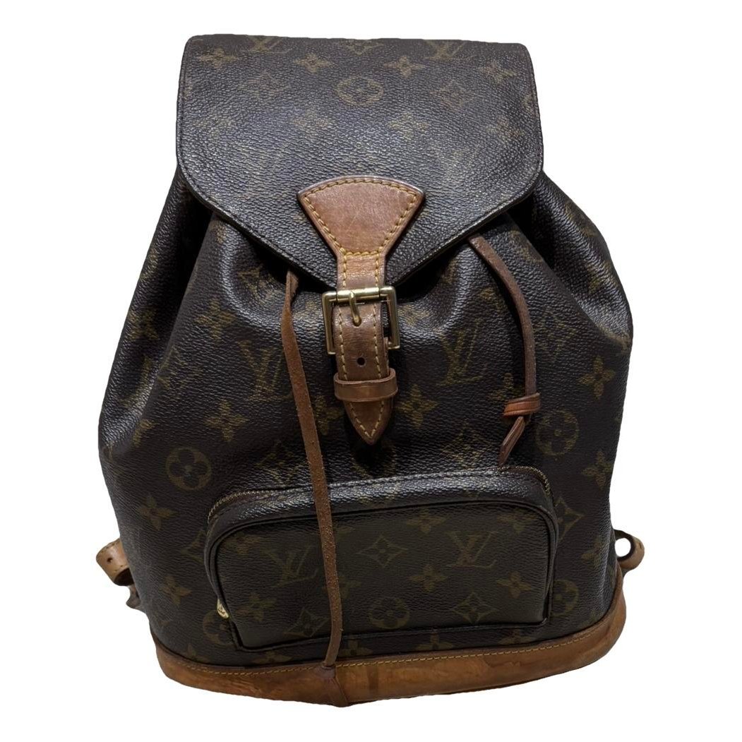 Louis Vuitton Montsouris Vintage leather backpack
