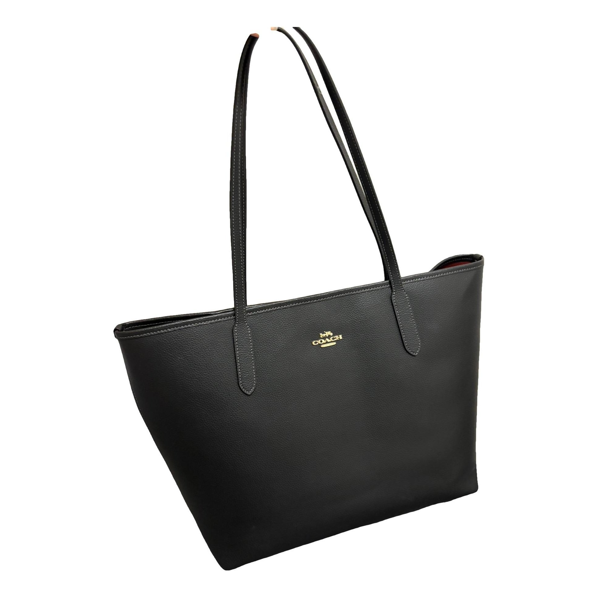 Coach Crossgrain Taxi Tote leather tote