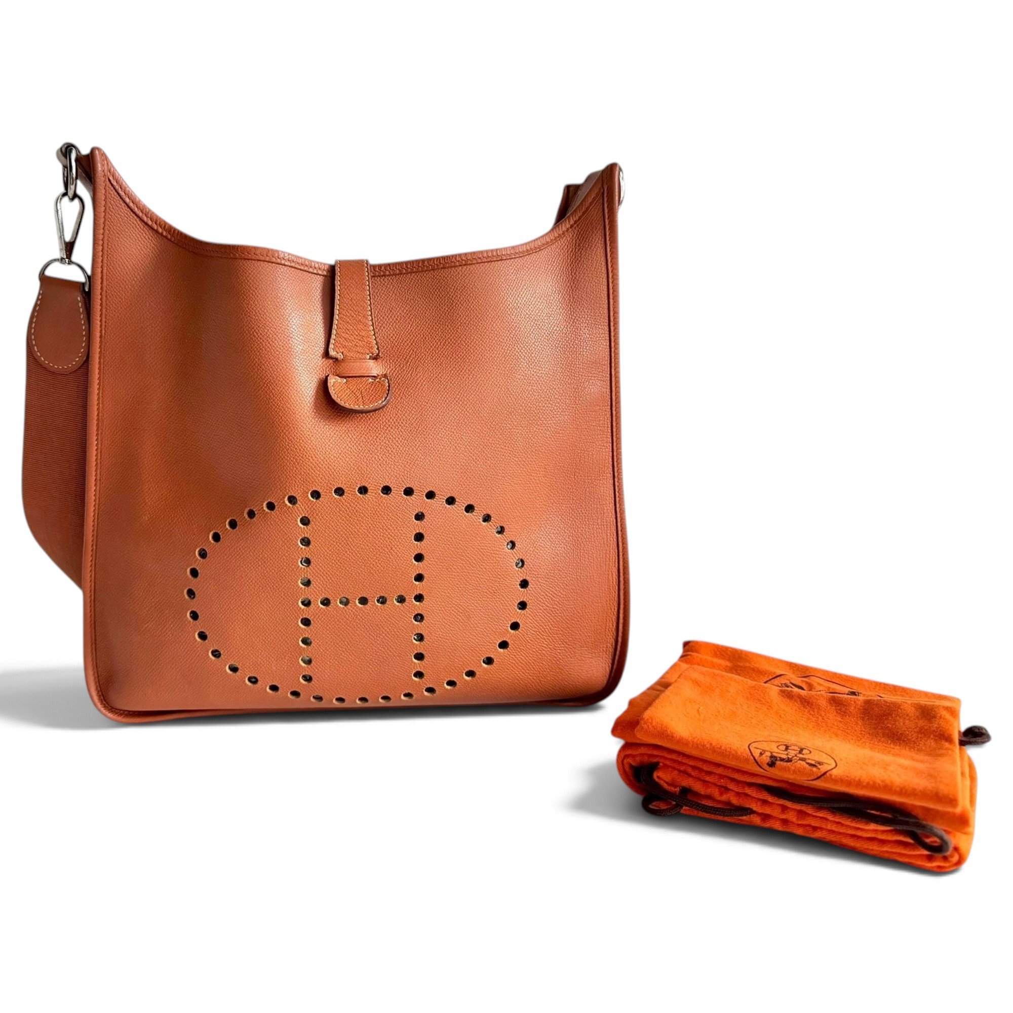 Evelyne leather crossbody bag