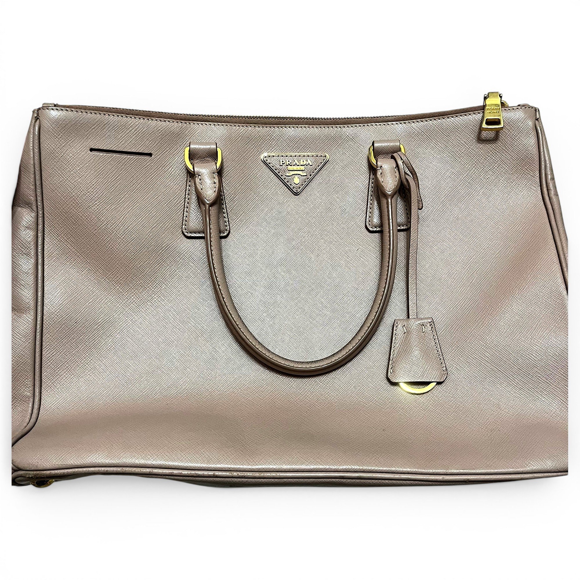 Galleria leather handbag
