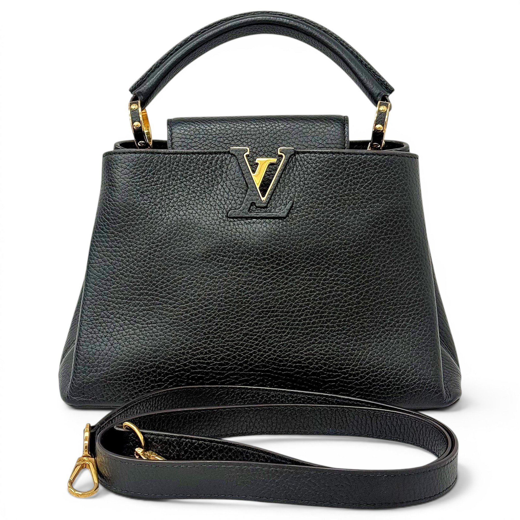 Capucines leather handbag