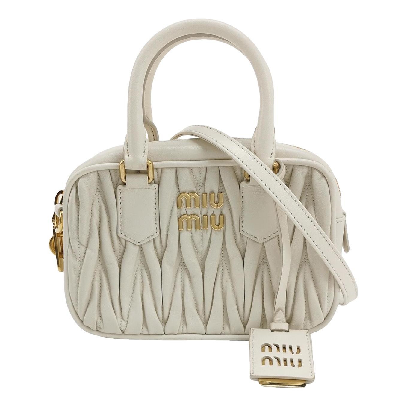 Arcadie leather handbag