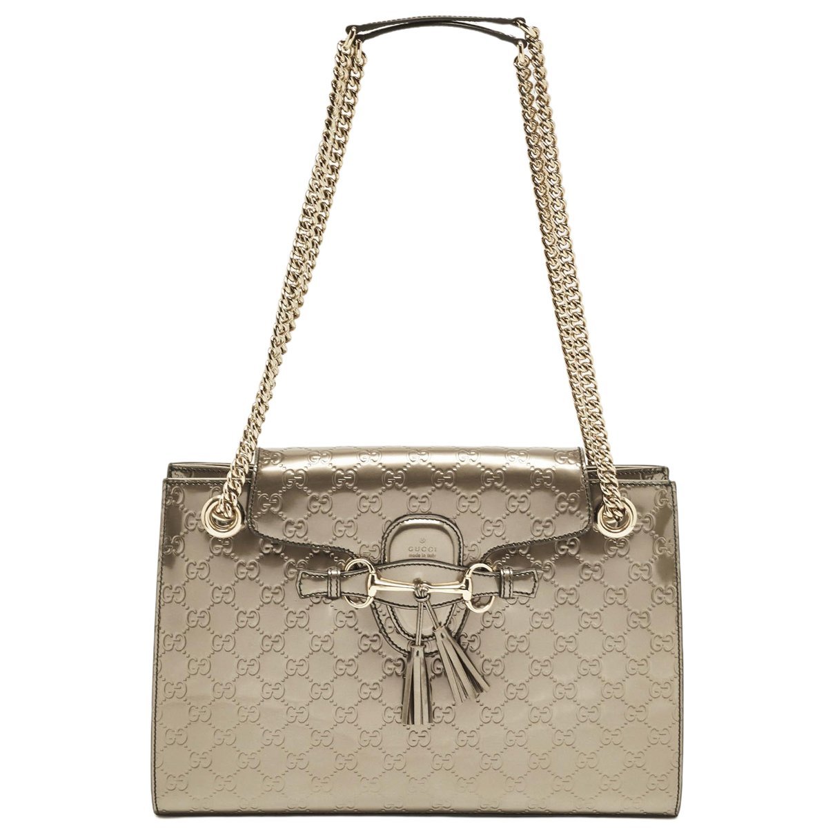 Emily patent leather handbag