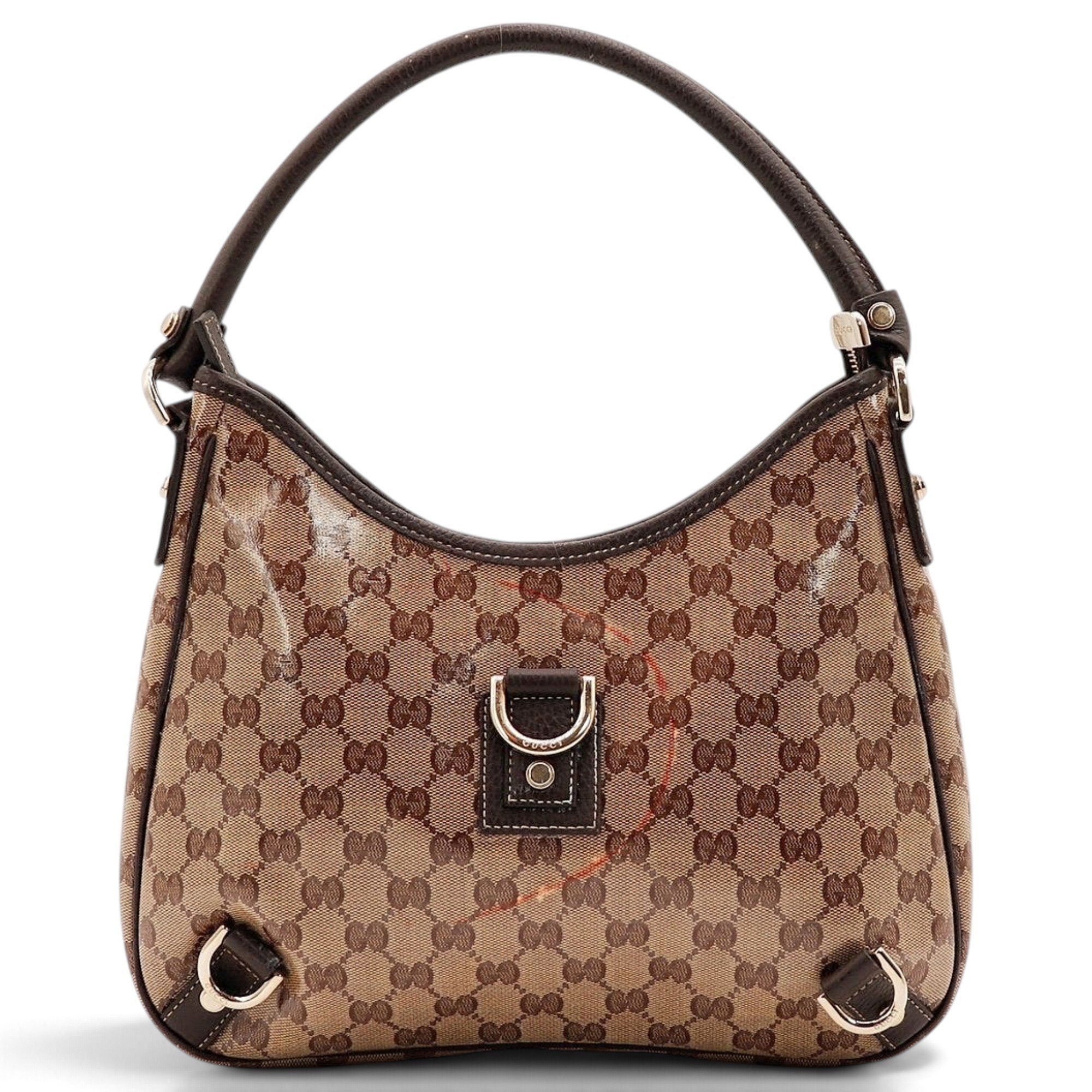D-Ring leather handbag