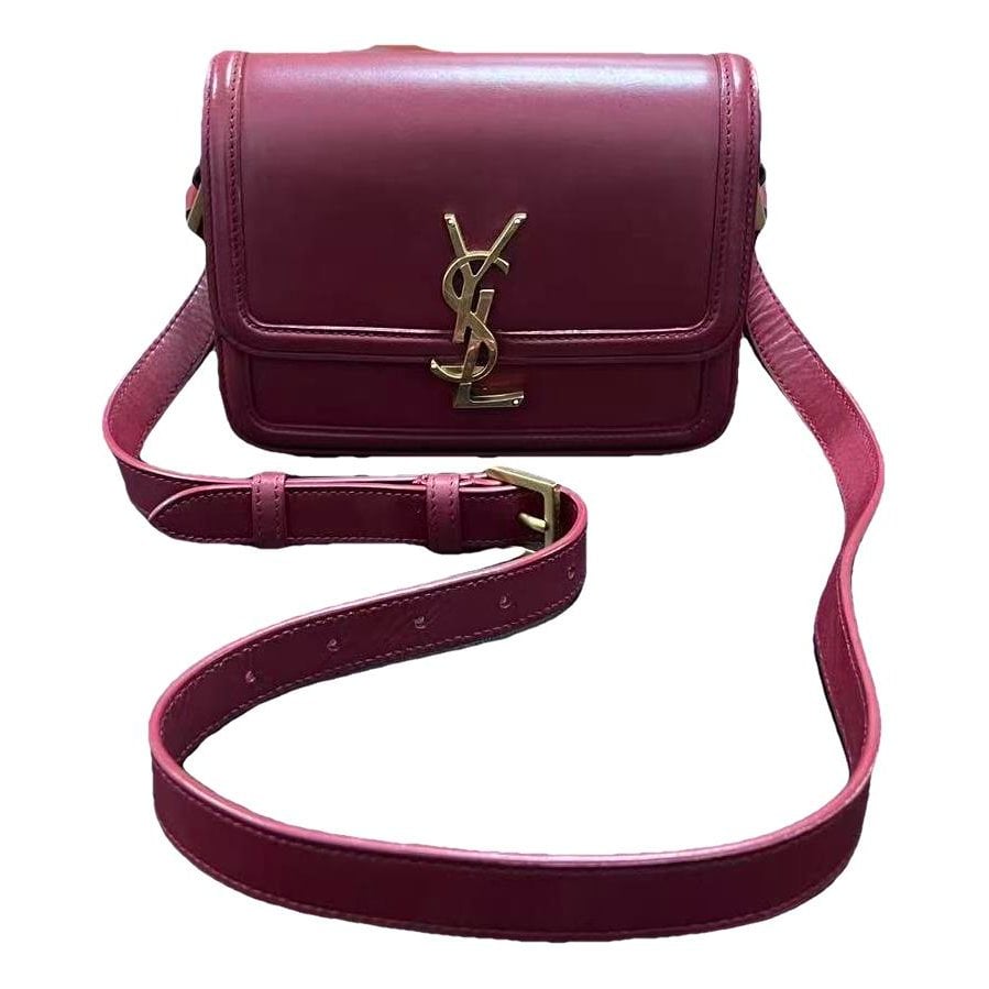 Solférino leather handbag