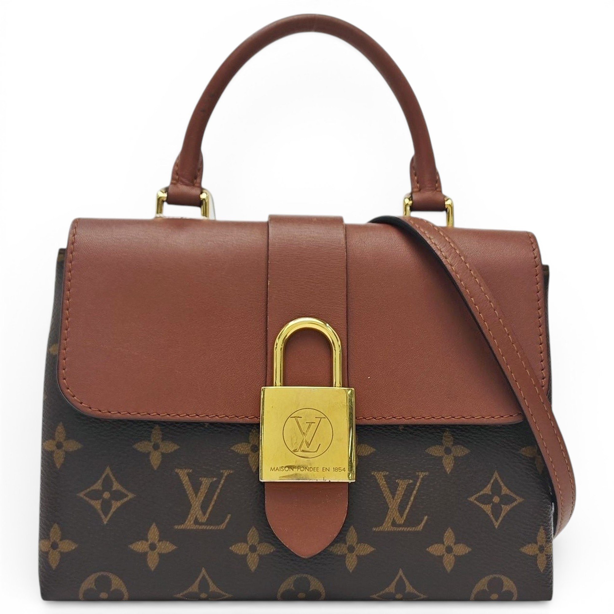 Locky BB leather handbag