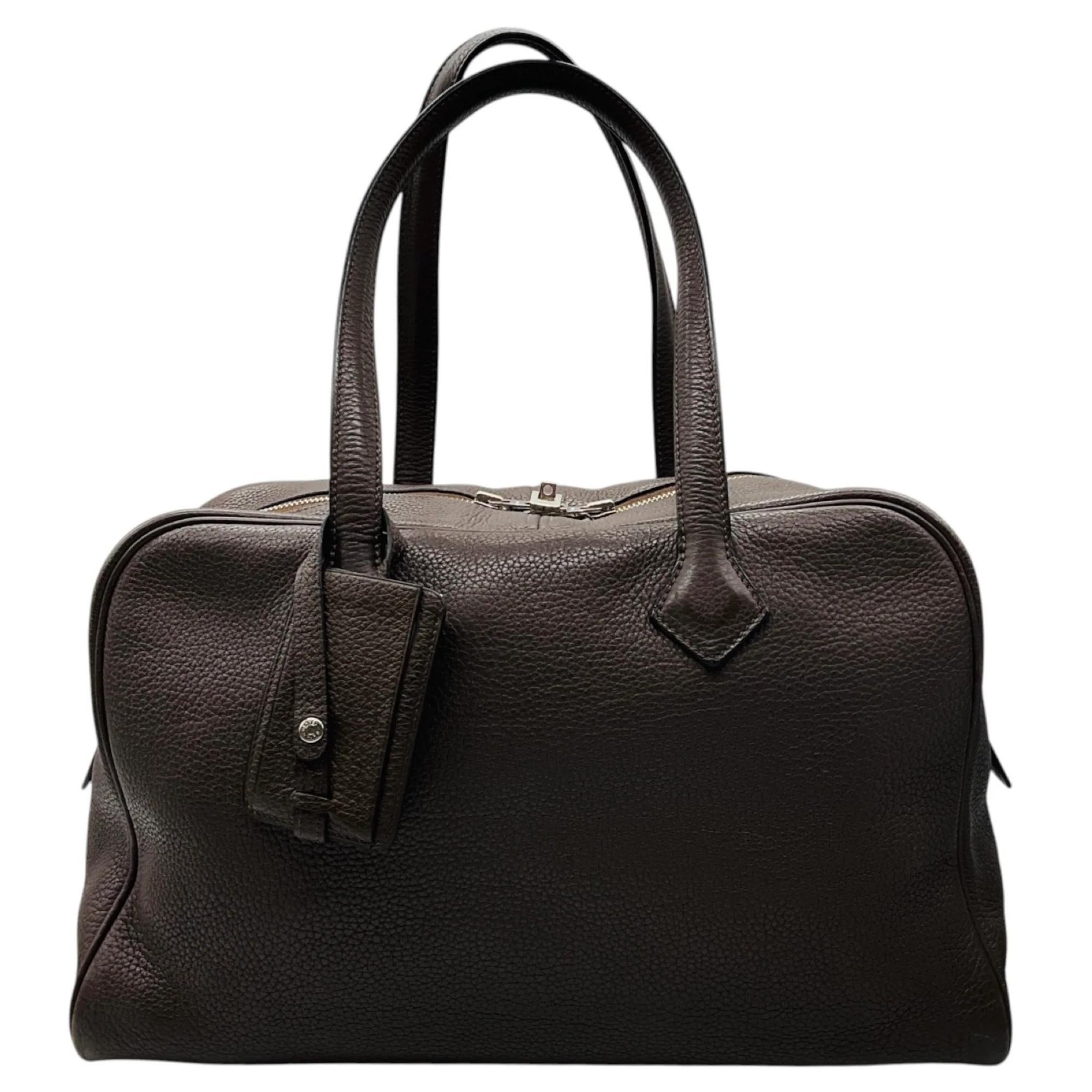 Victoria leather satchel