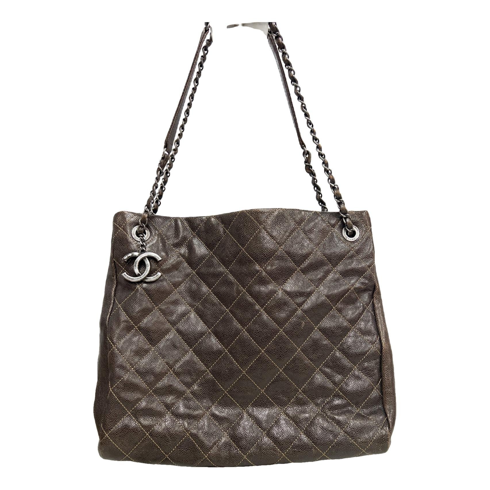 Mademoiselle leather handbag
