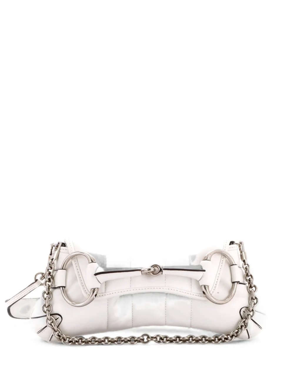 Horsebit Chain Vertical Quilted Leather Small shoulder bag