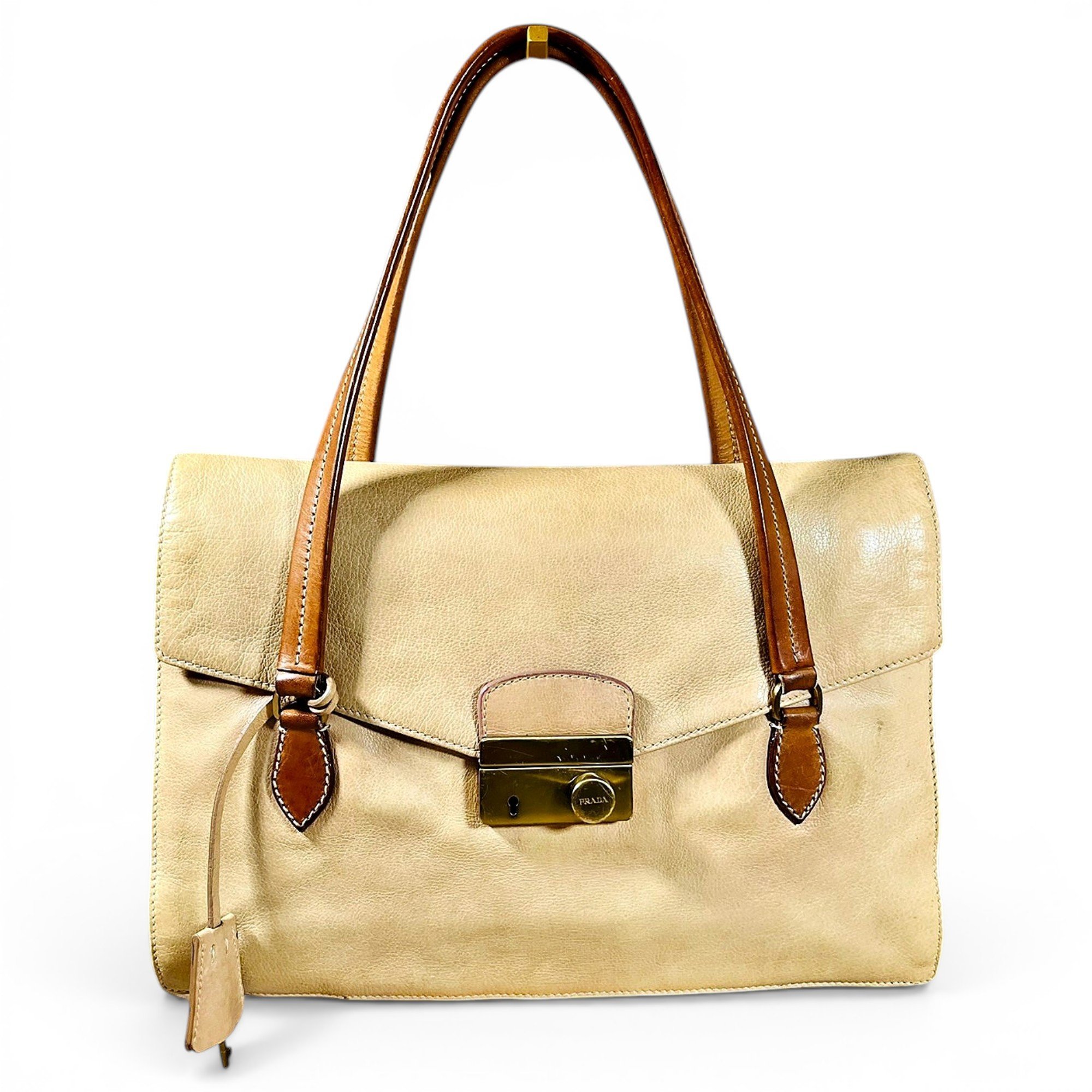 Leather handbag