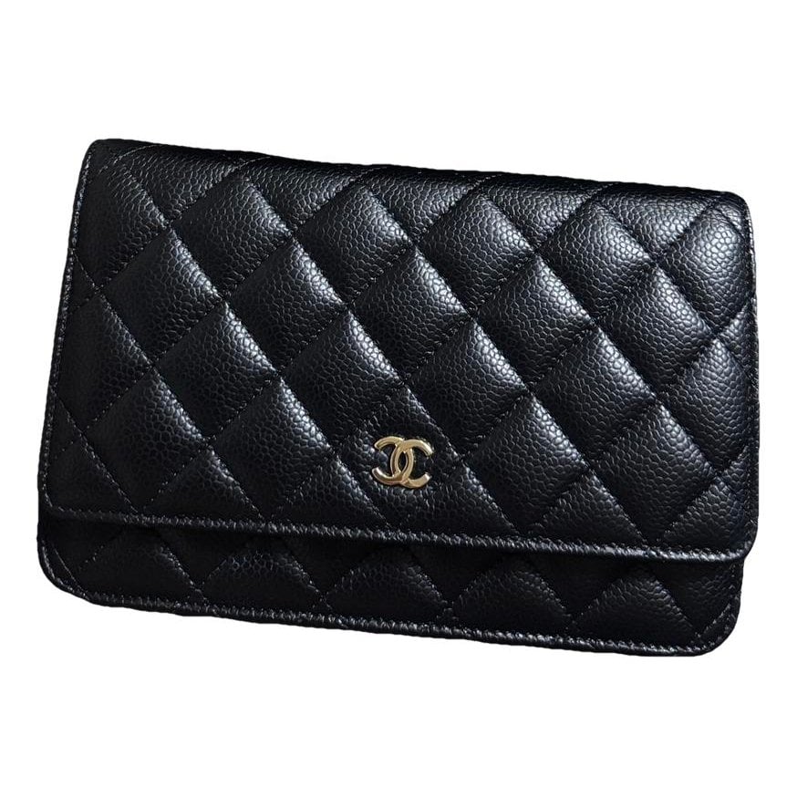 Wallet On Chain Timeless/Classique leather crossbody bag