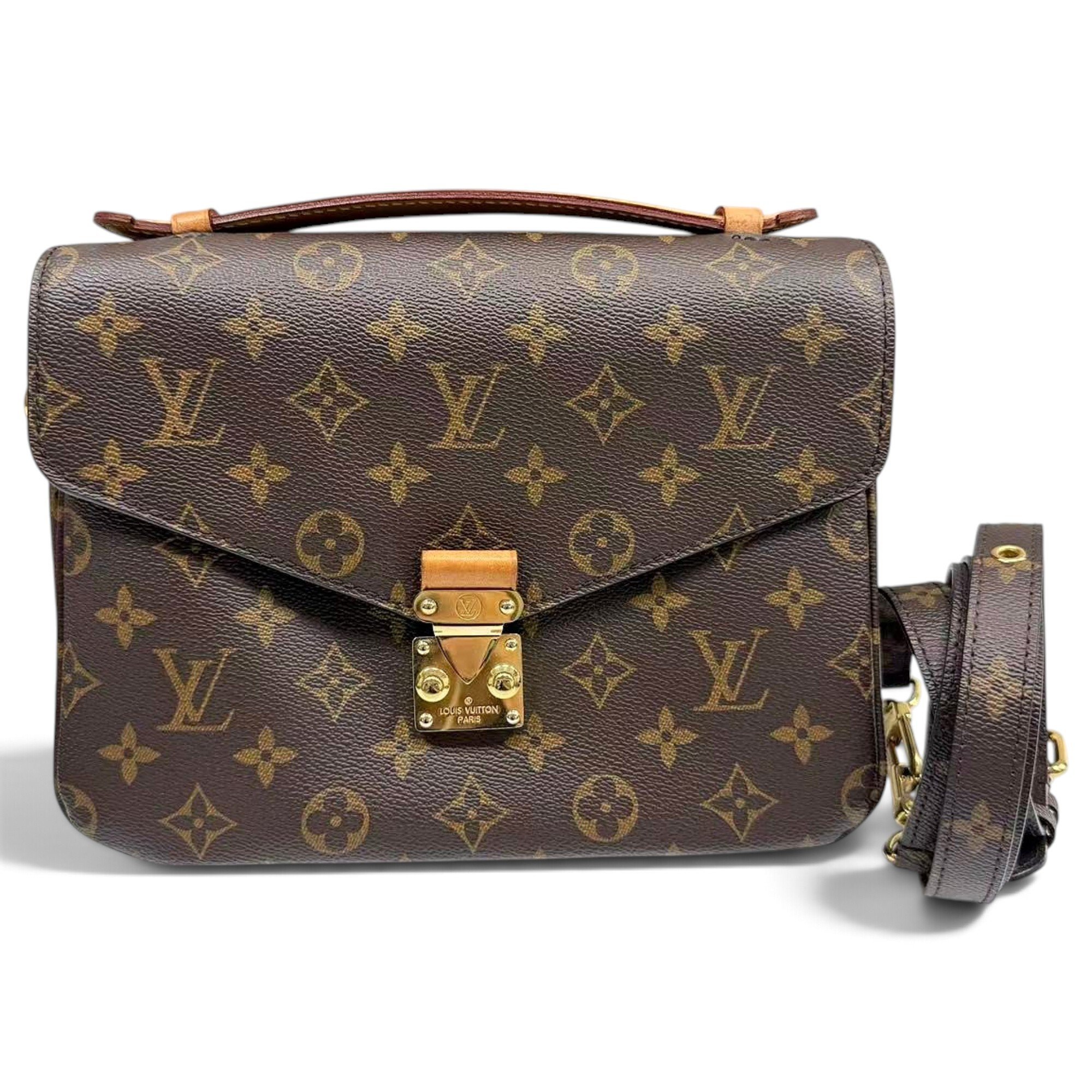 Metis leather handbag