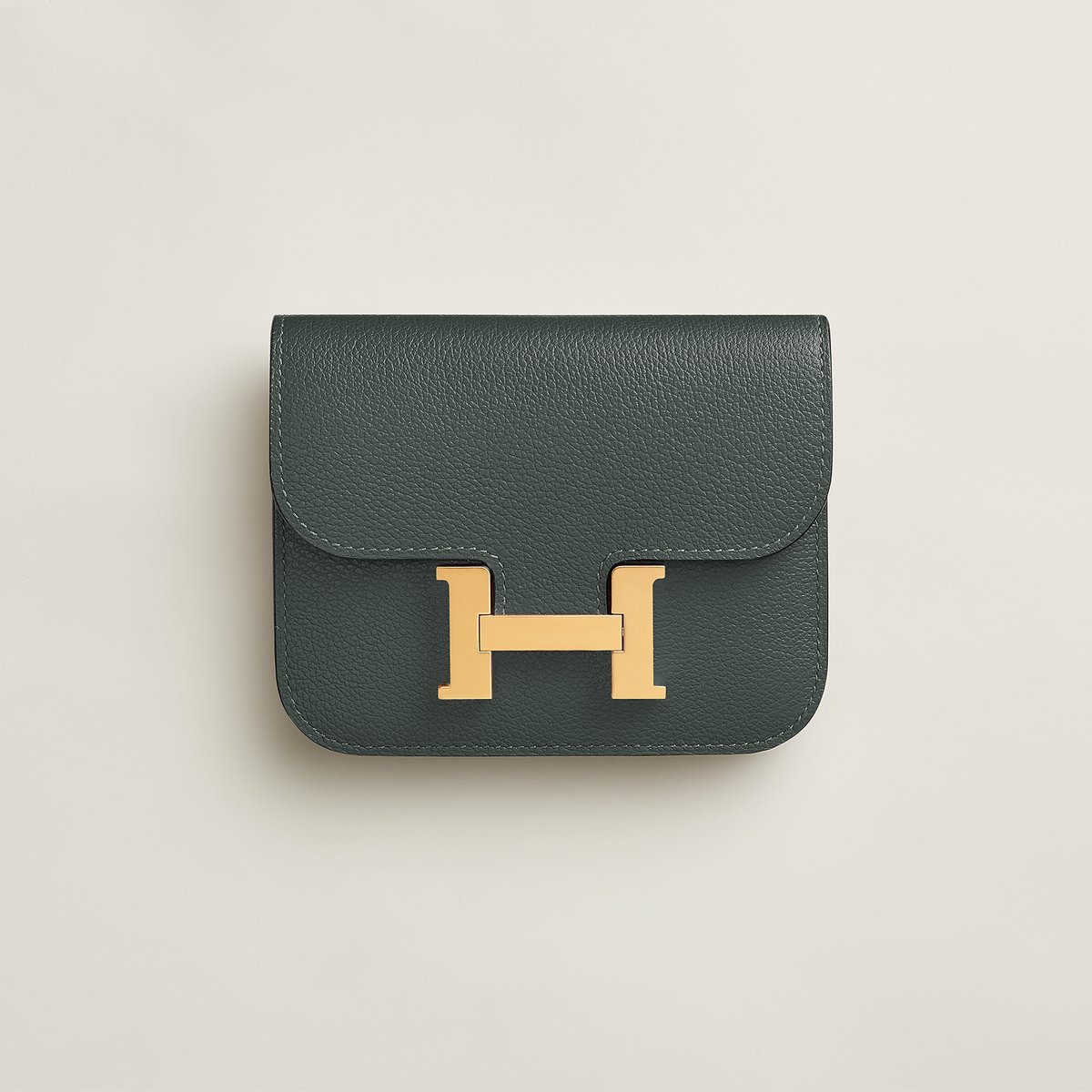 Vert Mangrove Constance Slim Wallet