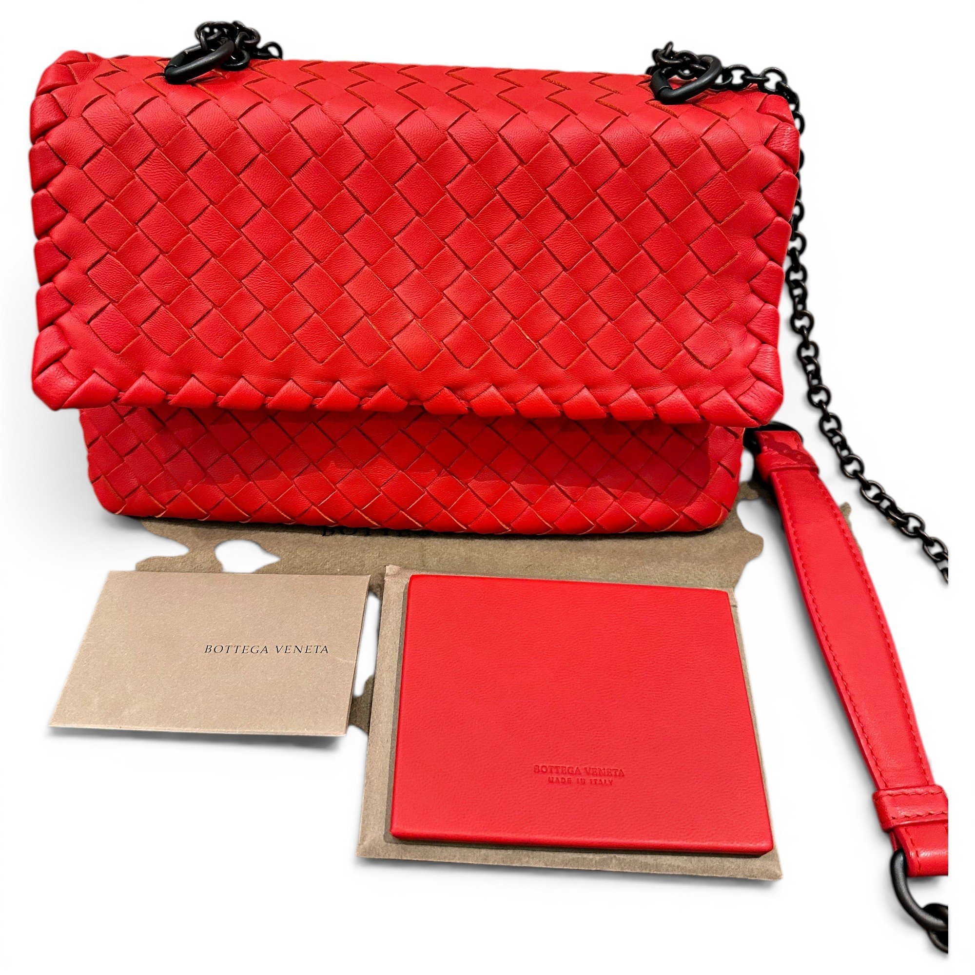 Olimpia leather handbag