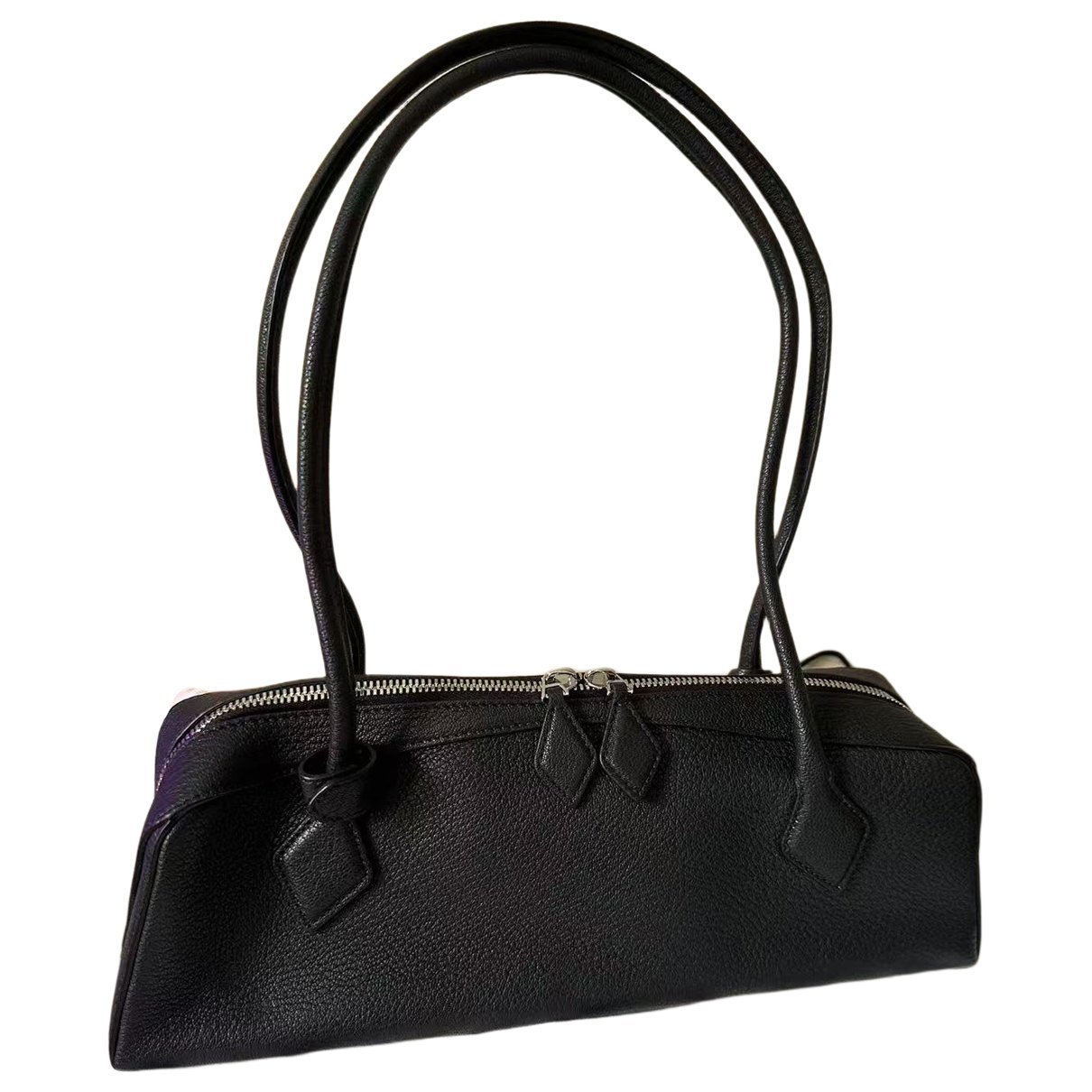 Le Teckel leather handbag
