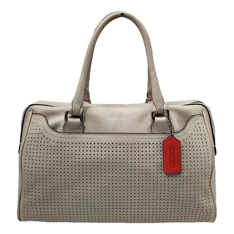 Leather satchel