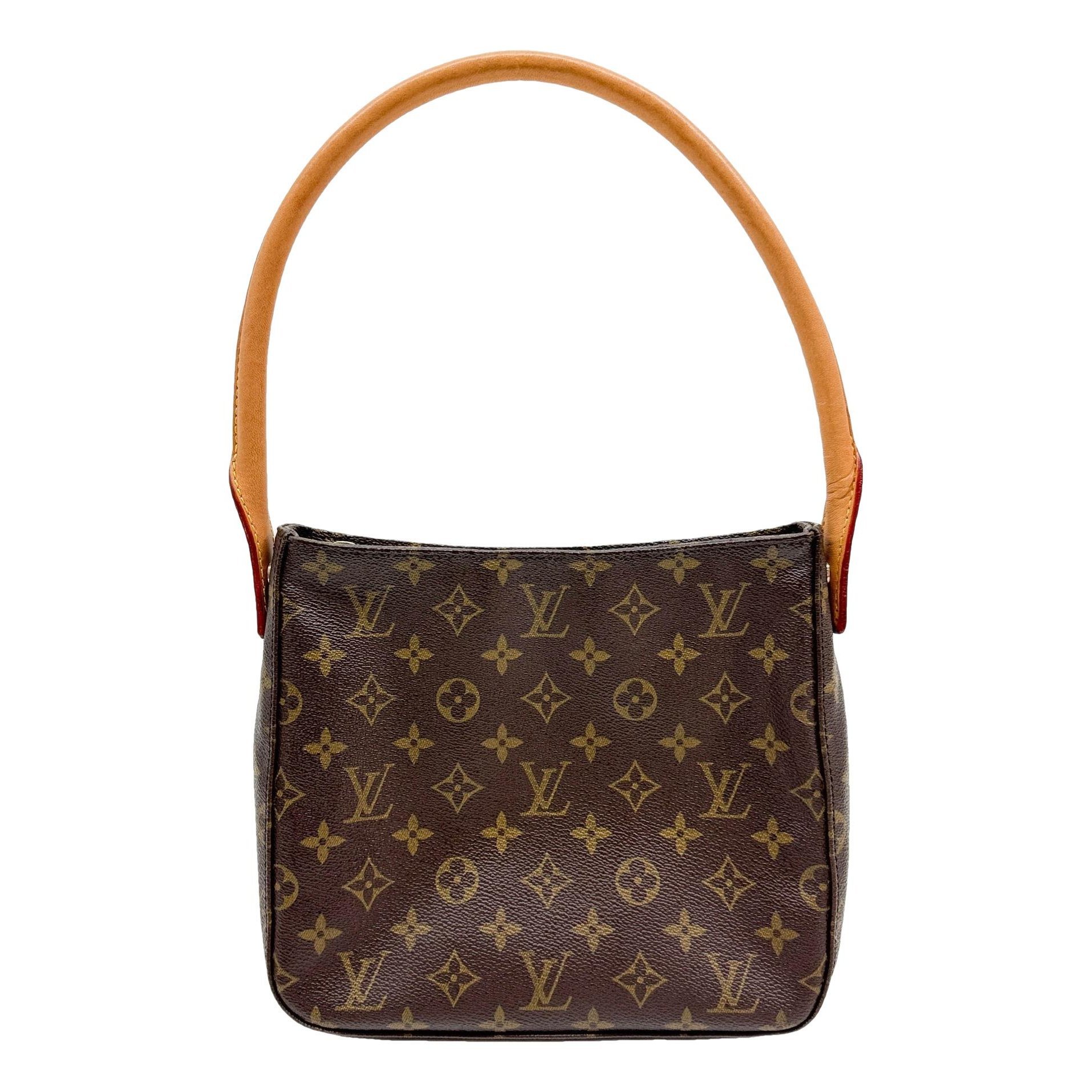 Looping cloth handbag