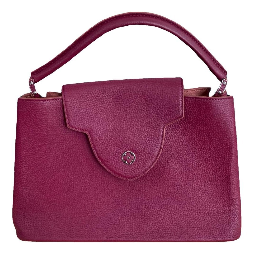 Capucines leather handbag