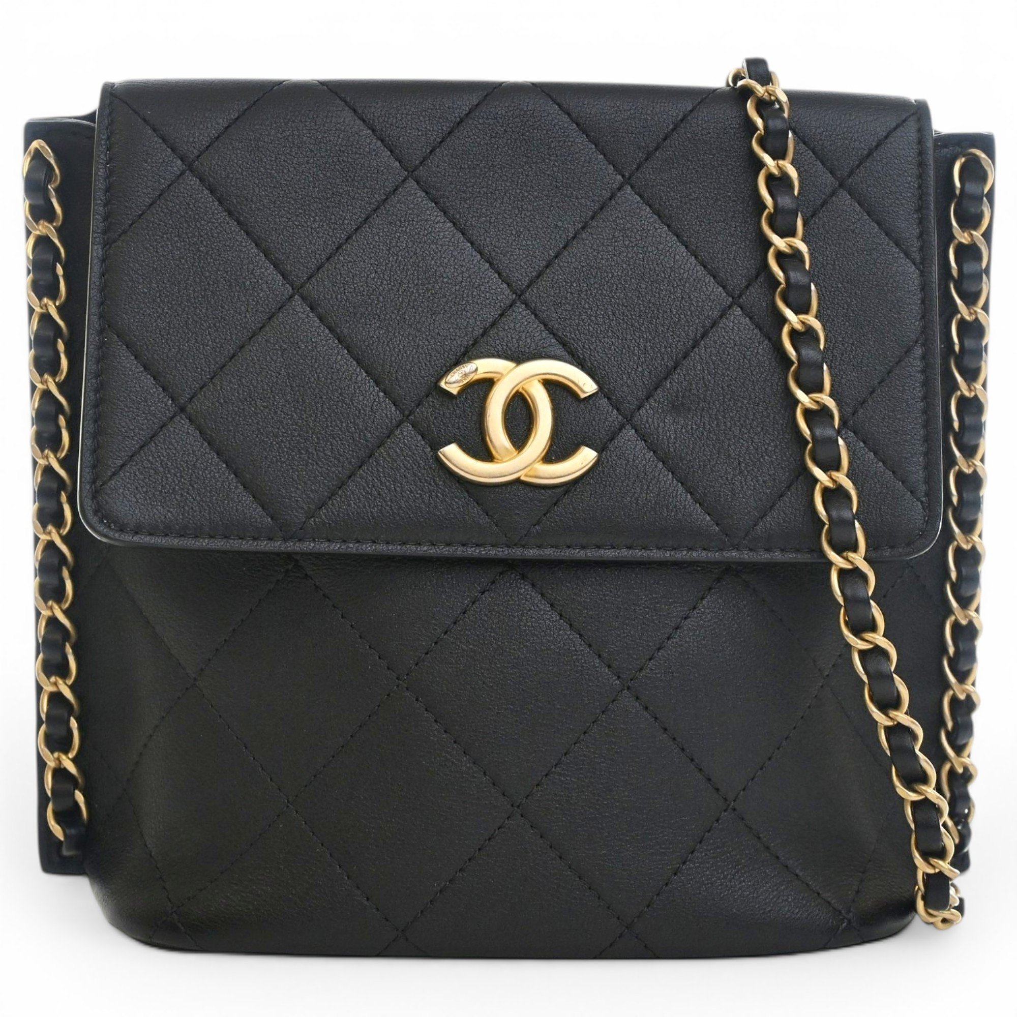Leather crossbody bag
