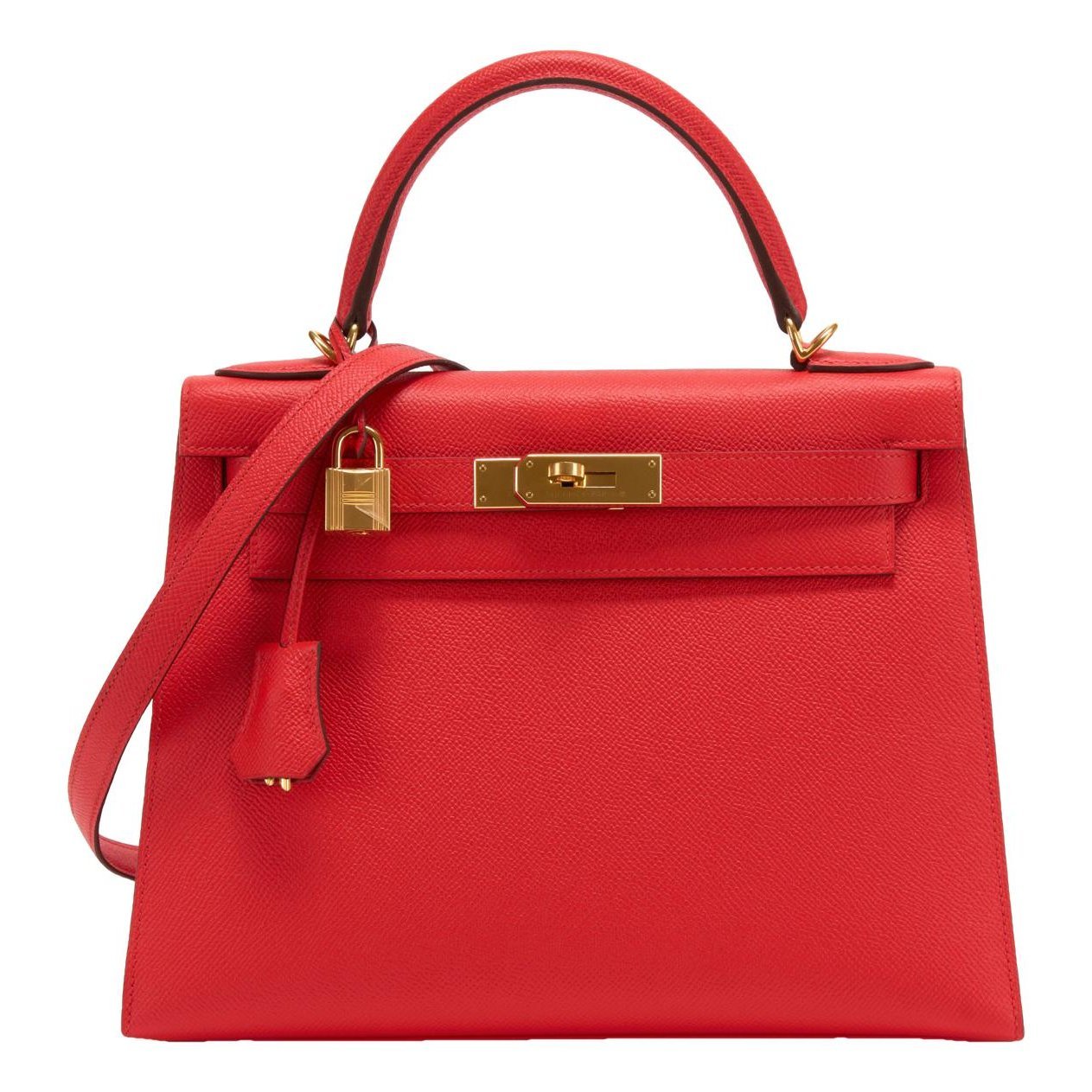 Kelly 28 leather handbag