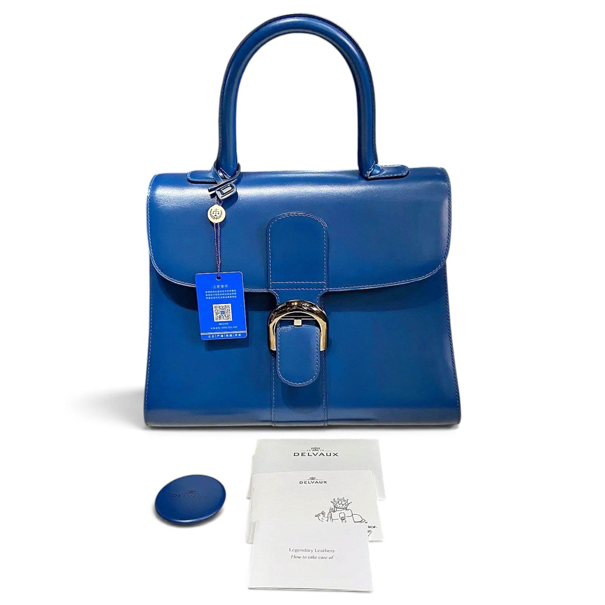 Delvaux Brillant leather handbag