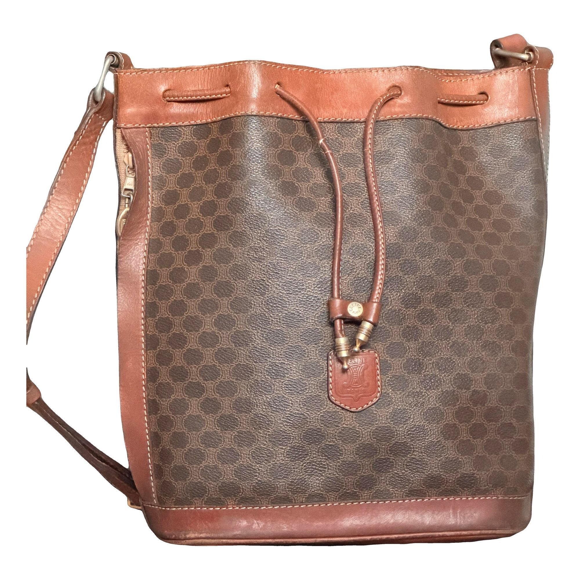 SAC SEAU leather handbag