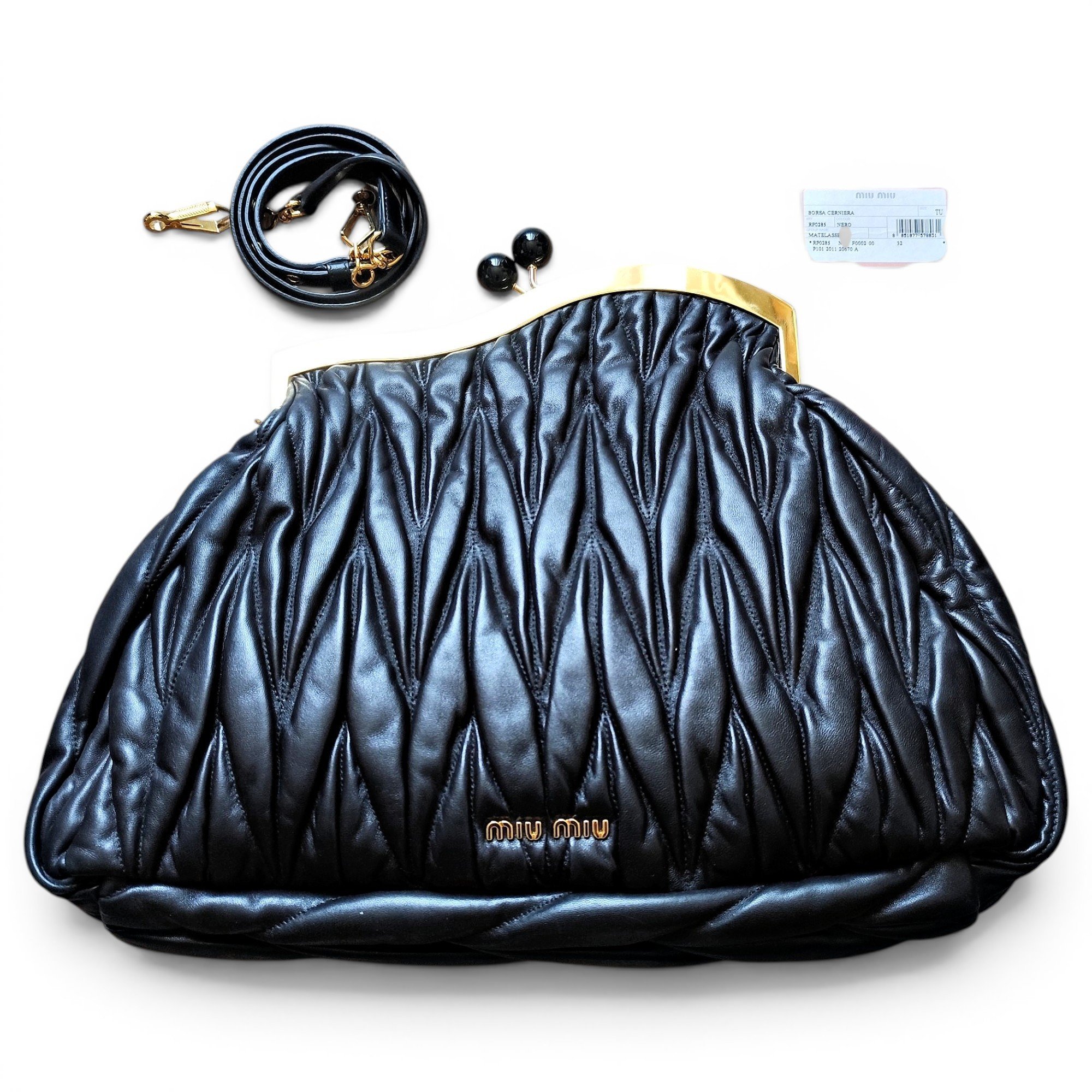 Leather handbag