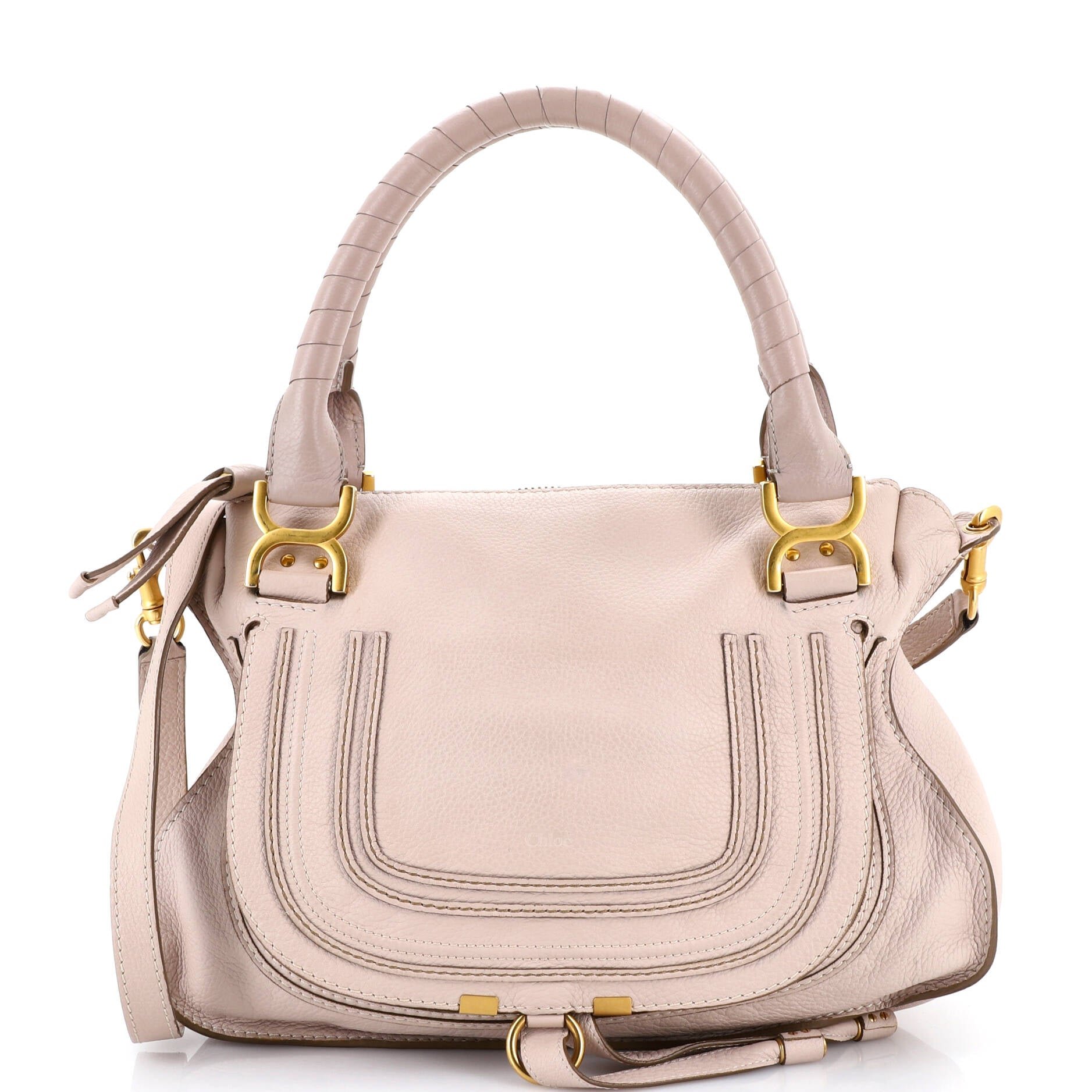 Chloe Marcie Satchel Leather Medium