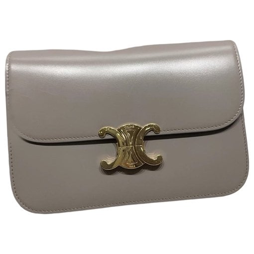 Triomphe leather crossbody bag