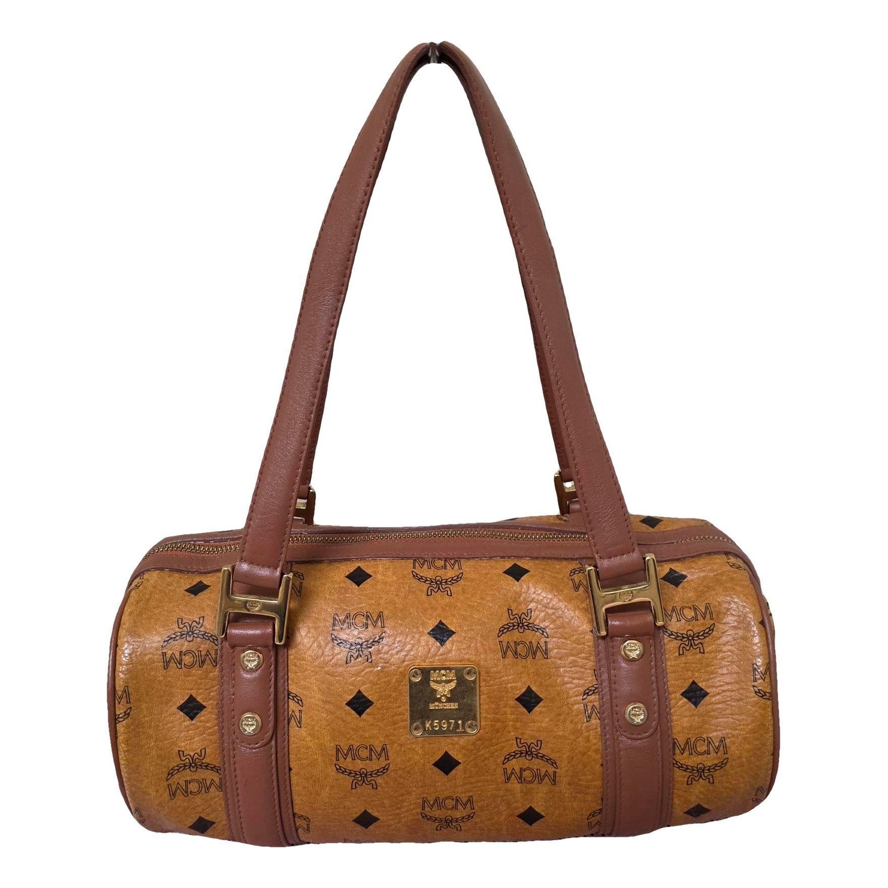 Leather satchel