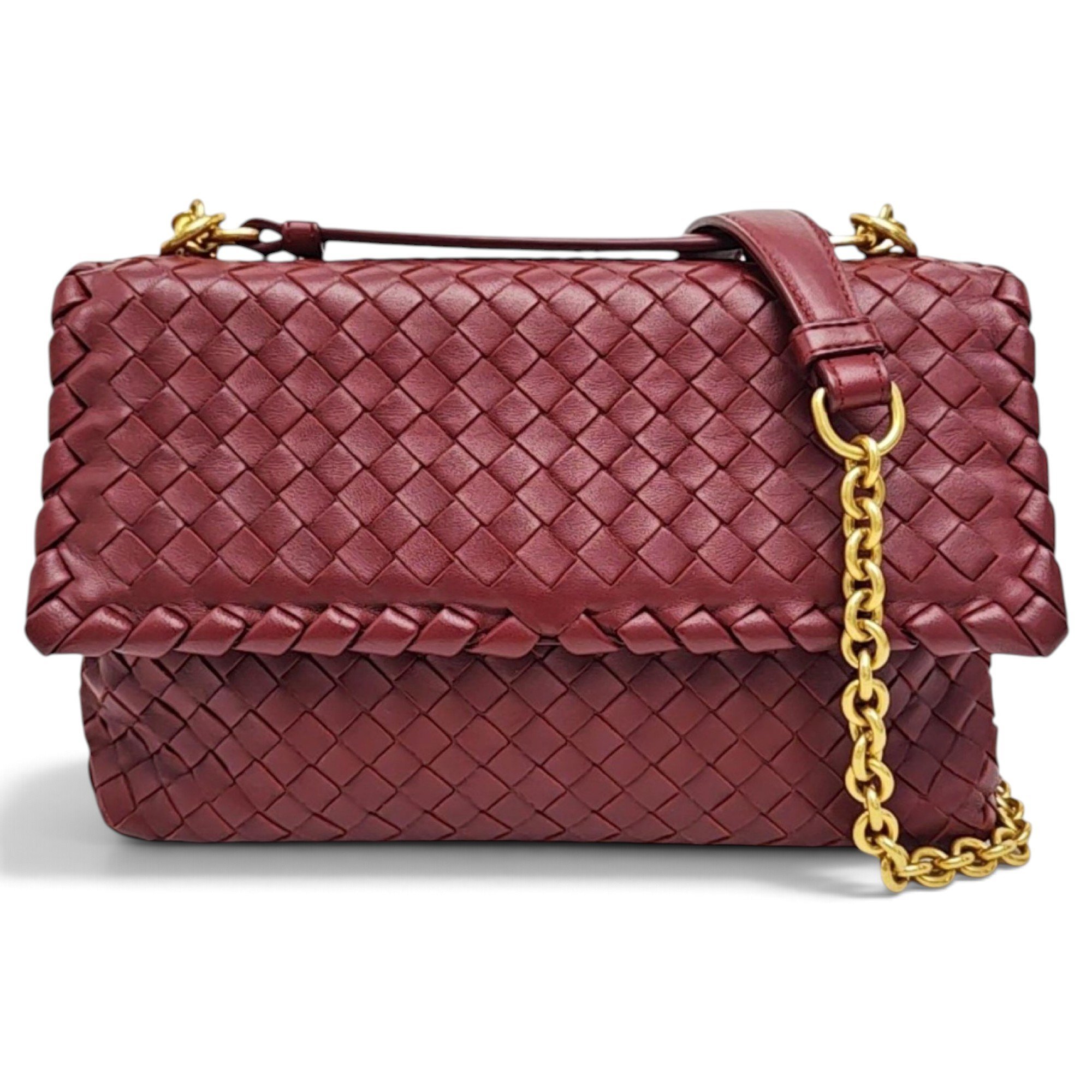 Olimpia leather handbag