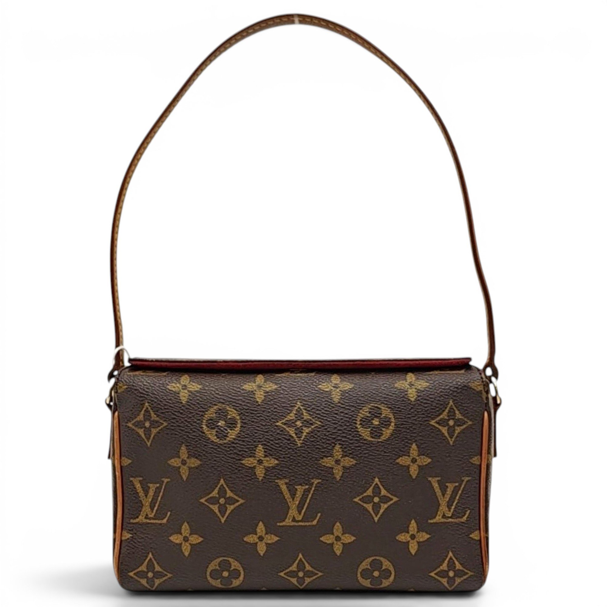 Recital leather handbag