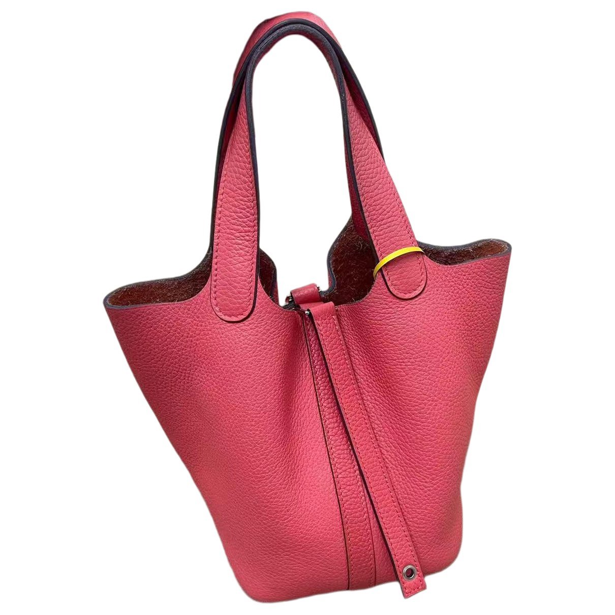 Picotin leather handbag