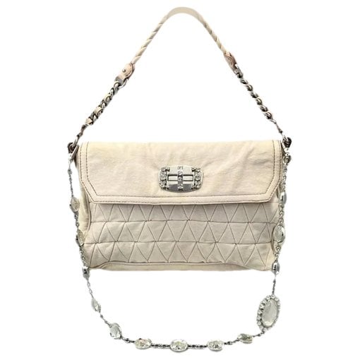 Miu Crystal cloth handbag