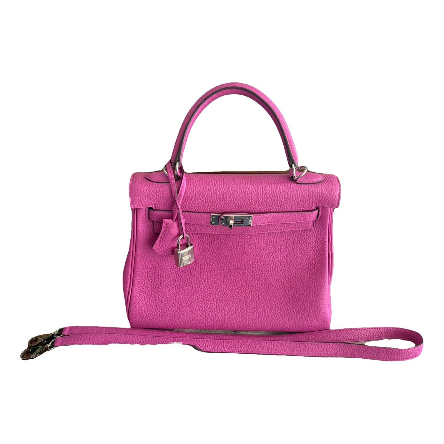 Kelly 25 leather handbag