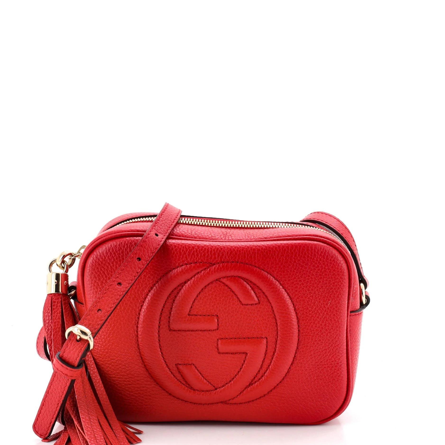 Leather crossbody bag