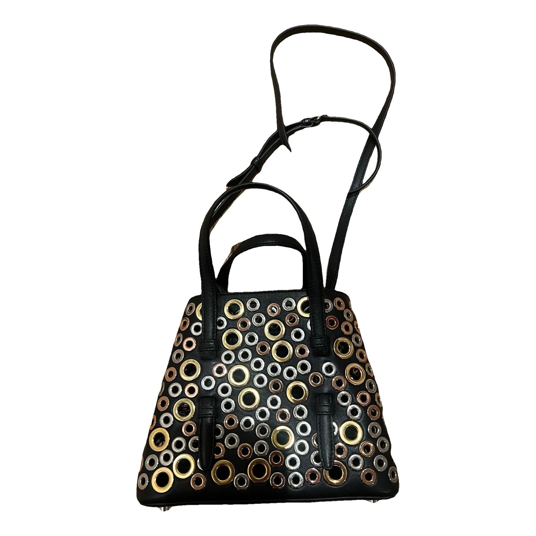 Mina leather handbag