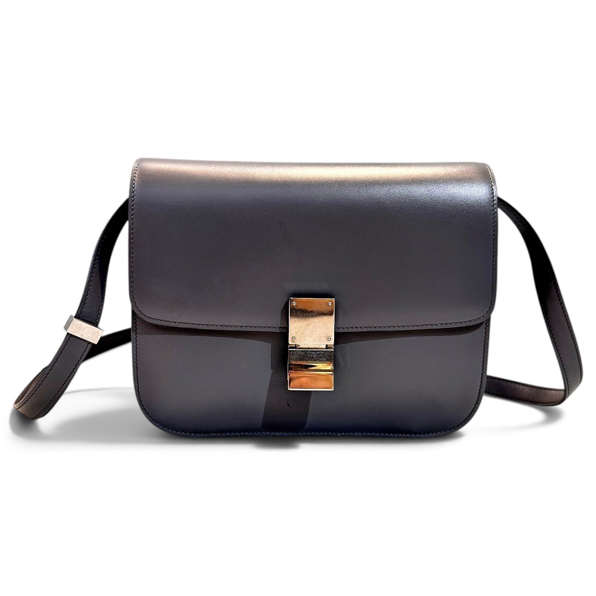 Classic leather handbag