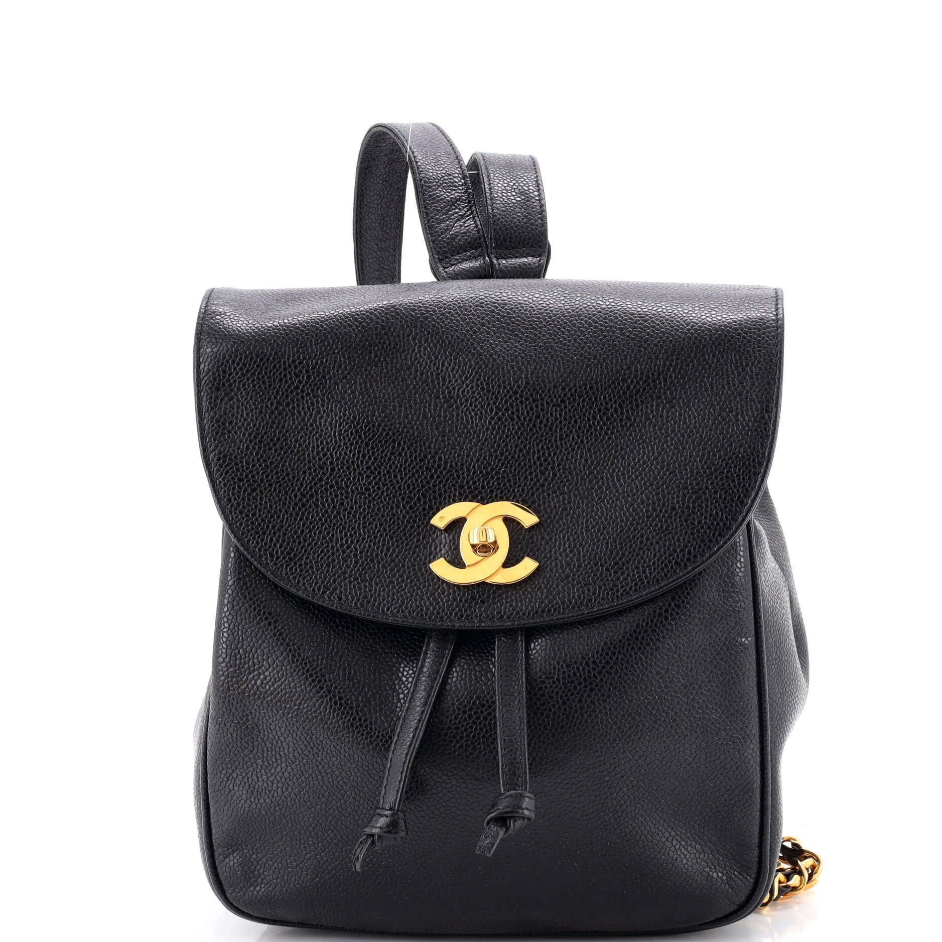 Vintage CC Pocket Backpack Caviar Mini