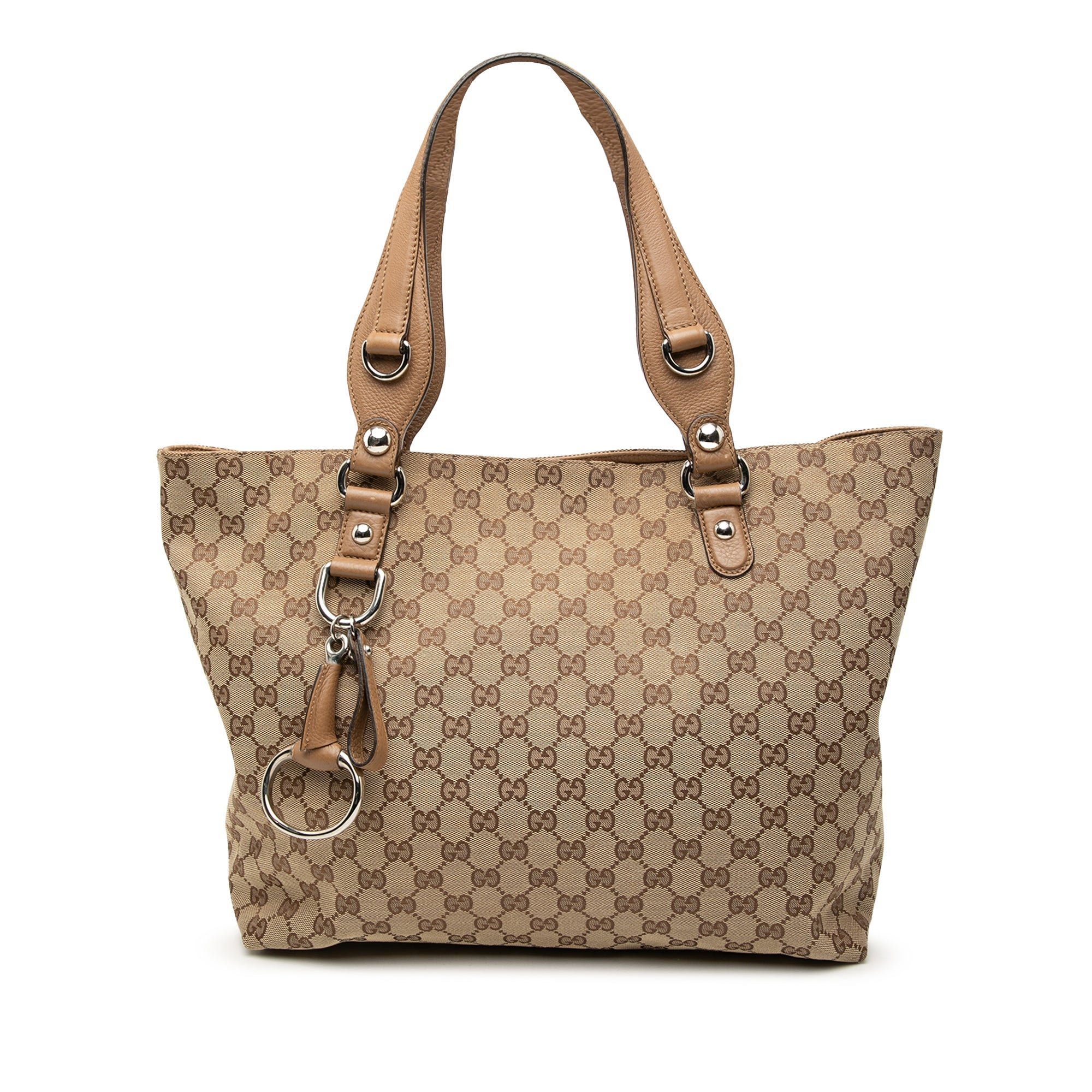 Leather tote