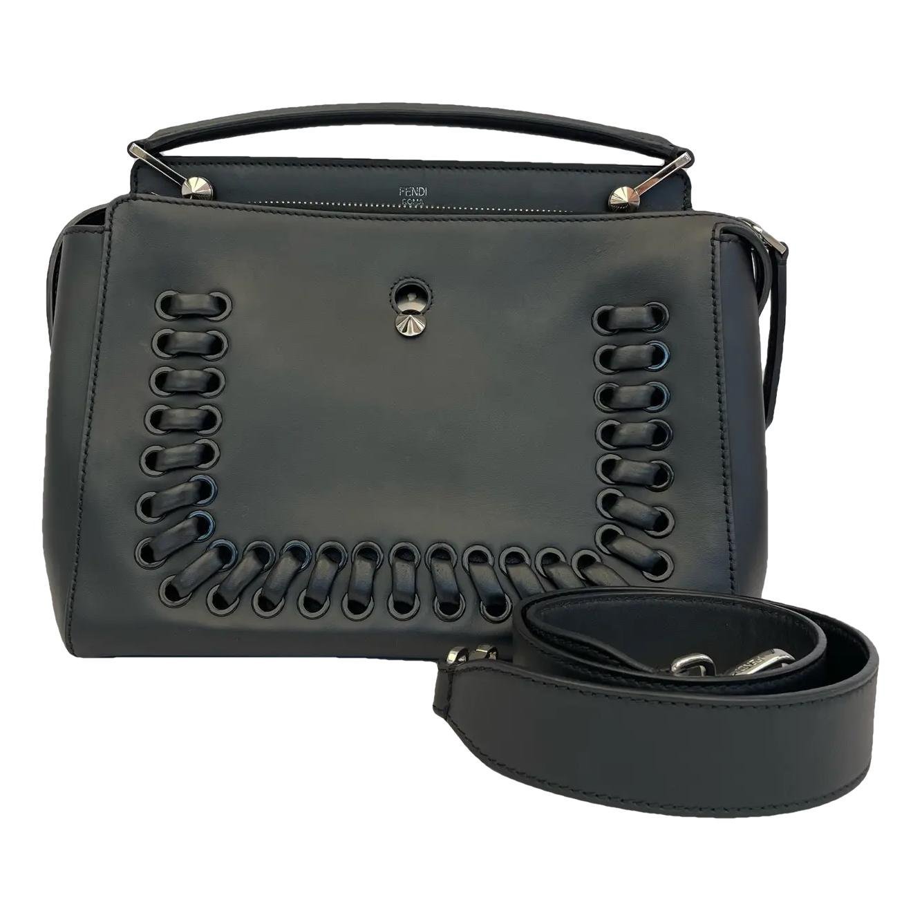 Dot Com leather handbag